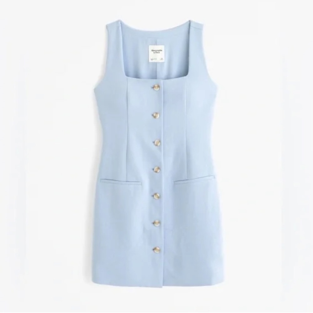 Light Blue Abercrombie Mara Dress